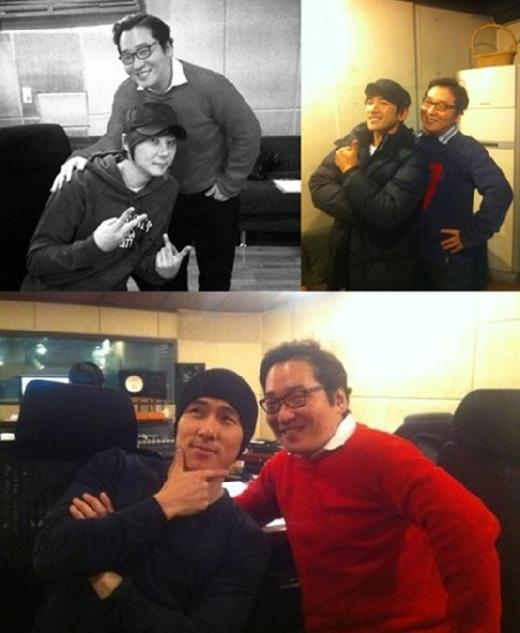 [21.2.12][News] Yoon IlSang participates in Shinhwa's album，a shot together after recording! 2012022108365781269_3