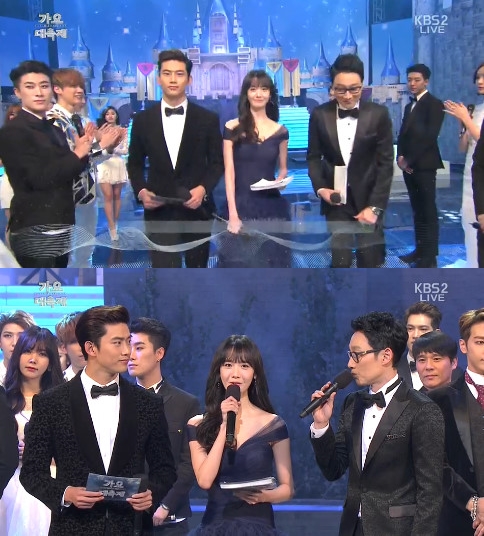 Taecyeon, Yoona, Lee Hwi Jae as MCs