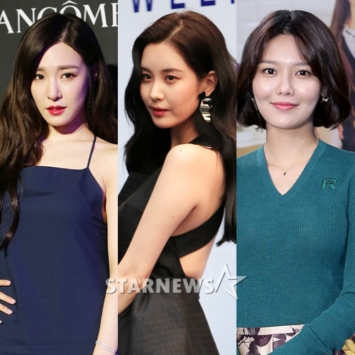 (왼쪽부터) 티파니, 서현, 수영 /사진=스타뉴스