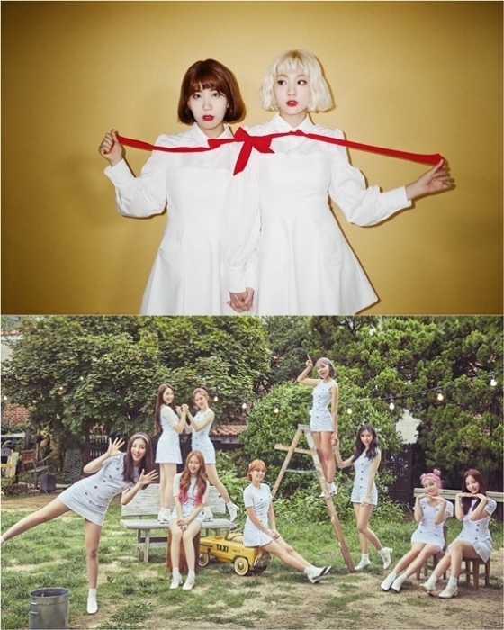 볼빨간사춘기,모모랜드 / 사진제공=쇼파르뮤직, 더블킥컴퍼니