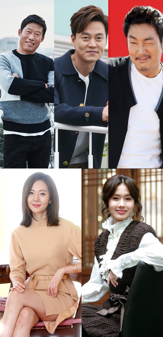 유해진,이서진,조진웅, 염정아,김지수/사진=머니투데이 스타뉴스