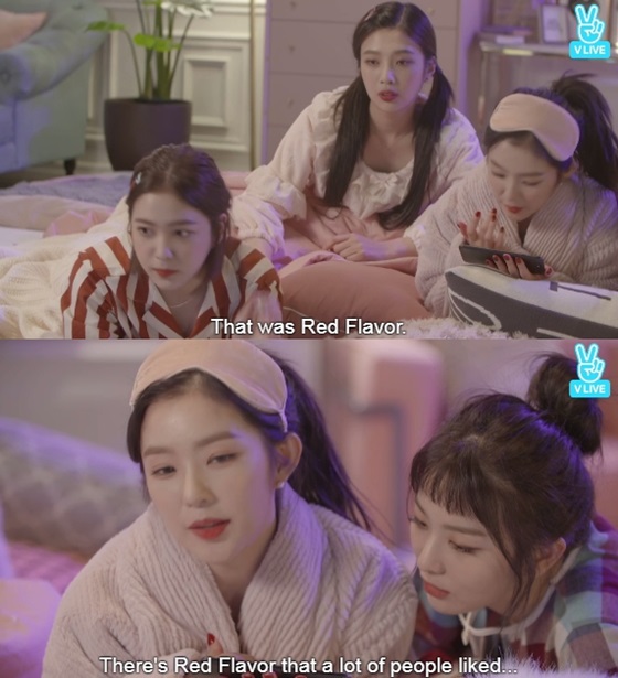 /사진=네이버 V앱 영상 캡처