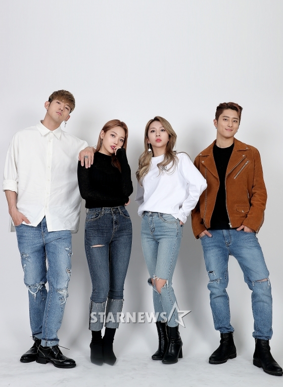 KARD(비엠, 전소민, 전지우, 제이셉) /사진=김창현 기자