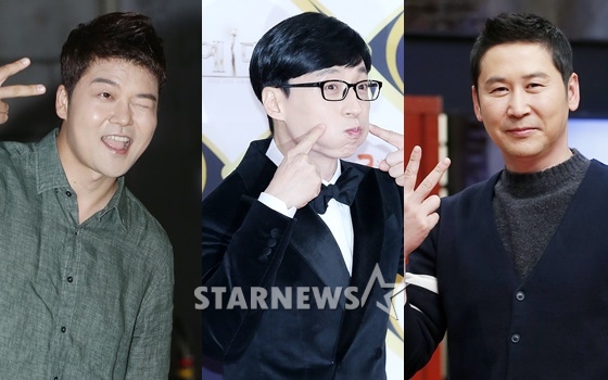 전현무, 유재석, 신동엽(사진 왼쪽부터)/사진=스타뉴스