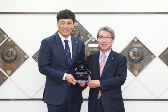이승엽이 KBO 홍보대사로 위촉됐다 / 사진제공=KBO