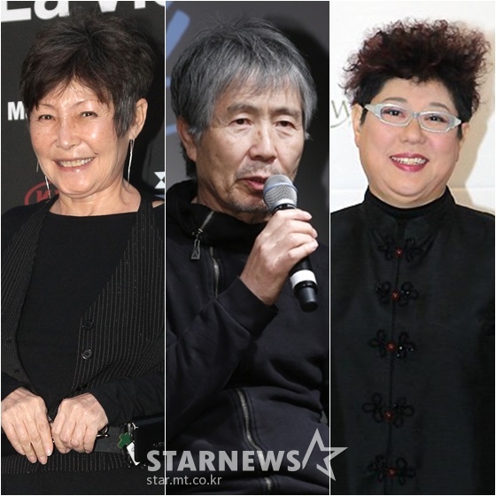 윤복희(왼쪽부터), 최백호, 양희은/사진=스타뉴스