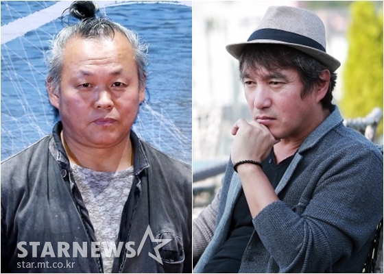 김기덕 감독과 조재현 / 사진=스타뉴스