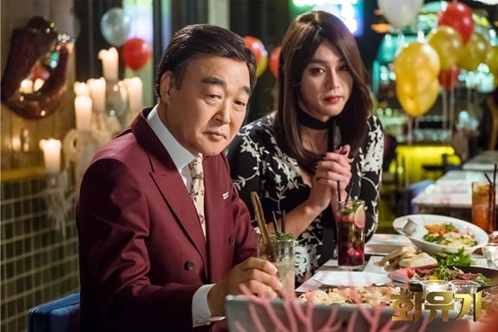 배우 장광(왼쪽)과 성혁/사진제공=tvN