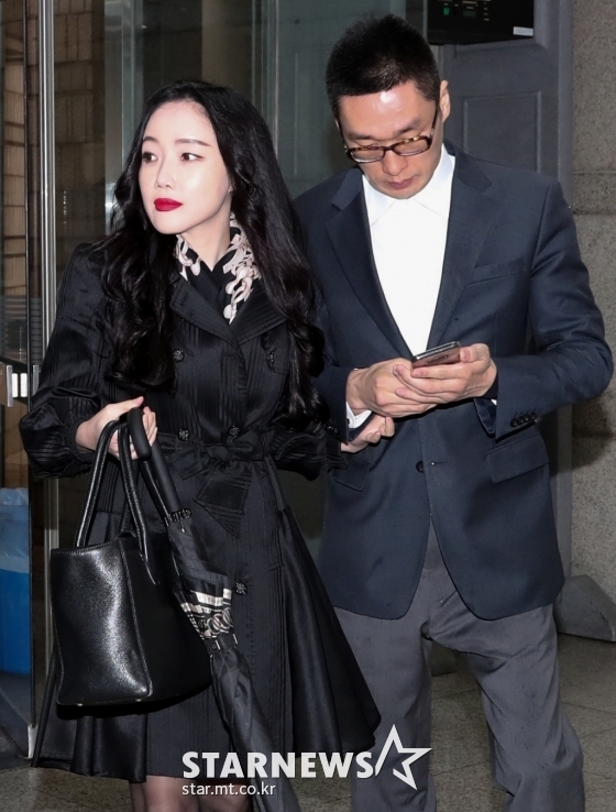낸시랭(왼쪽)과 왕진진 /사진=이기범 기자