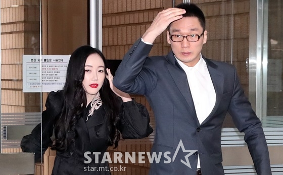 낸시랭(왼쪽)과 왕진진 /사진=이기범 기자