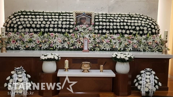 고 최은희 빈소/사진=스타뉴스