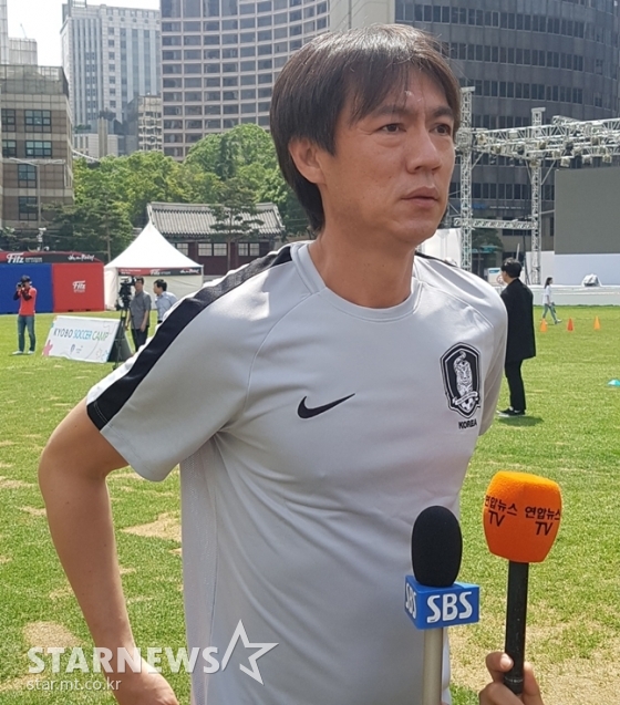 홍명보 대한축구협회 전무./사진=심혜진 기자