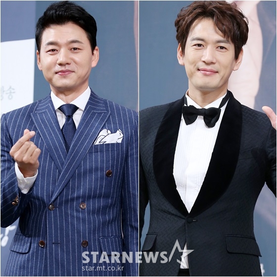 김승수(왼쪽)와 박정철 /사진=스타뉴스