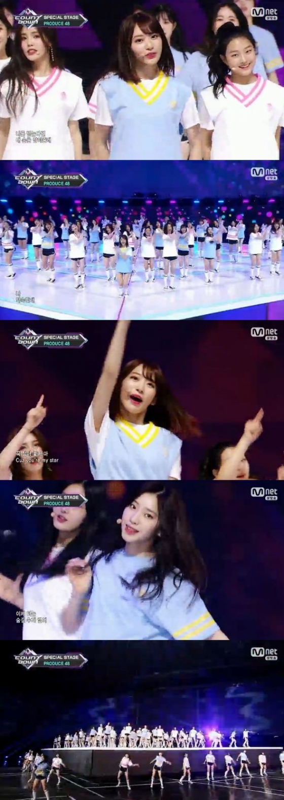 /사진=Mnet \'엠 카운트 다운\' 방송화면 캡처