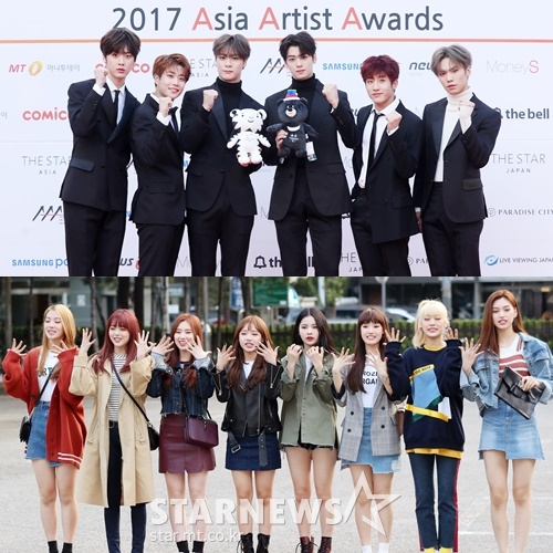 (위부터) 아스트로, 위키미키 /사진=스타뉴스