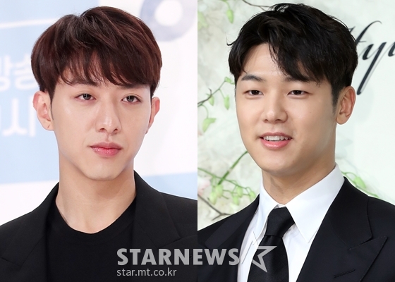 이정신, 강민혁/사진=스타뉴스