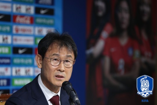 윤덕여 2018 아시안게임 여자 축구 대표팀 감독 /사진=대한축구협회 제공