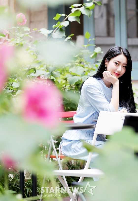 걸그룹 나인뮤지스 멤버 경리 /사진=김창현 기자