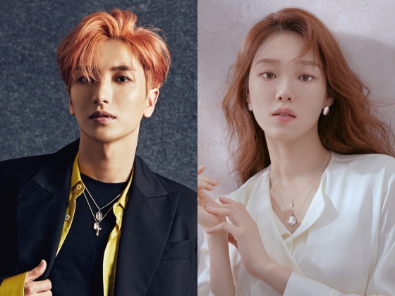 2018 AAA MC 이특과 이성경 /사진제공=SM엔터테인먼트, YG엔터테인먼트