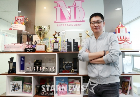 MLD엔터테인먼트 이형진 대표/사진=김휘선 기자
