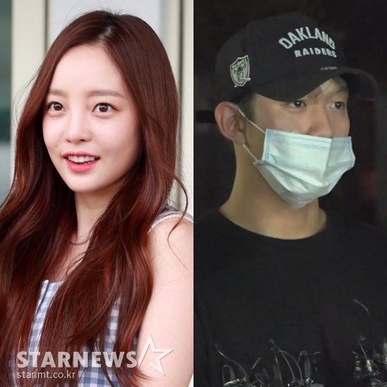 왼쪽부터 구하라, A씨 /사진=스타뉴스