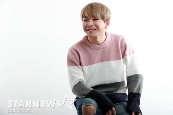 가수 백청강 /사진=임성균 기자