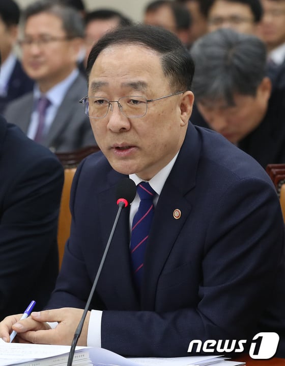 홍남기 국무조정실장. / 사진=뉴스1