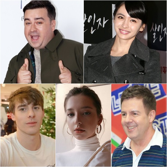 샘 해밍턴(왼쪽 위부터 시계방향), 구잘, 로버트 할리, 안젤리나 다닐로바, 조쉬 /사진=스타뉴스, 안젤리나 다닐로바 인스타그램, 조쉬 인스타그램
