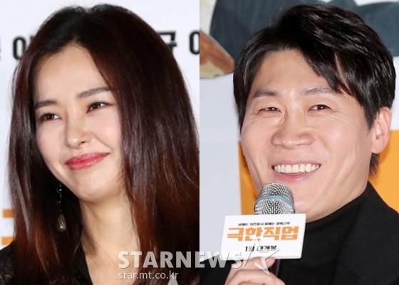이하늬 진선규 / 사진=김휘선 기자