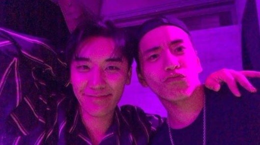 승리와 왕대륙 / 사진=승리 인스타그램
