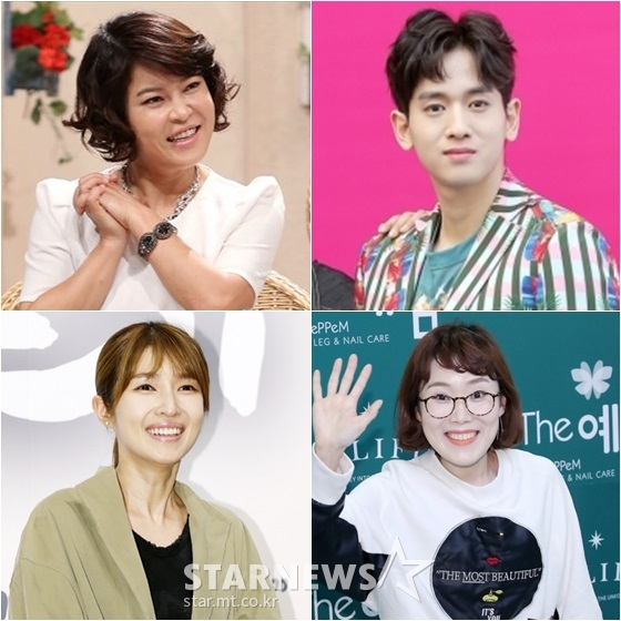 조혜련(왼쪽위부터 시계방향), 류필립, 박슬기, 김경란 /사진=스타뉴스
