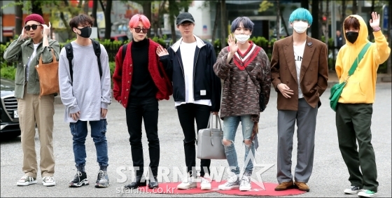 방탄소년단/사진=김창현 기자