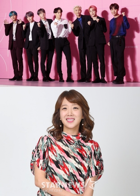 그룹 방탄소년단, 방송인 서민정 /사진=스타뉴스