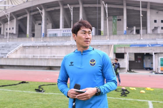 유상철 감독. /사진=인천 유나이티드 제공