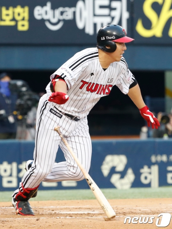 LG 김현수 /사진=뉴스1