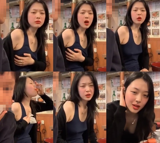 설리./사진=설리 인스타그램 라이브 캡처