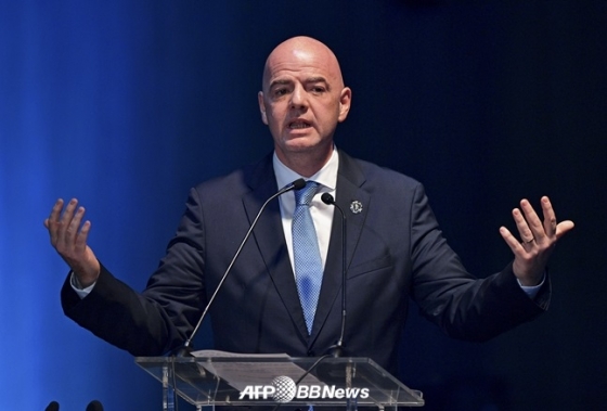지아니 인판티노 FIFA 회장./AFPBBNews=뉴스1