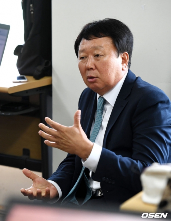 11일 목동야구장을 찾은 선동열 전 대표팀 감독.