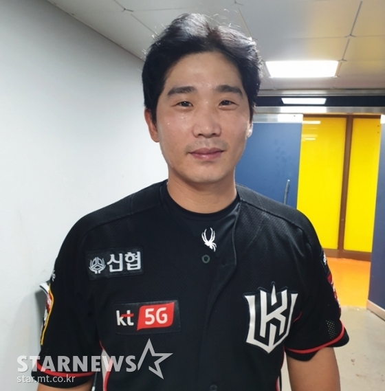 14일 경기 후 만난 KT 박경수./사진=심혜진 기자