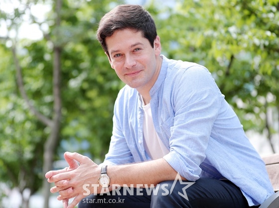 \'밥한끼합시다\' 인터뷰를 한 브루노 /사진=김창현 기자