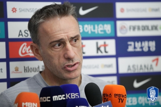 파울루 벤투 한국 축구대표팀 감독./사진=대한축구협회