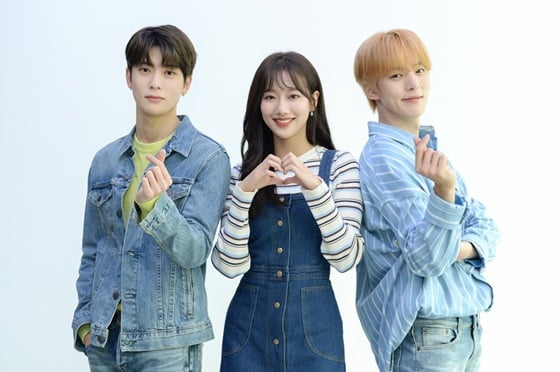 NCT 재현, 에이프릴 나은, 몬스타엑스 민혁(왼쪽부터) /사진제공=SBS