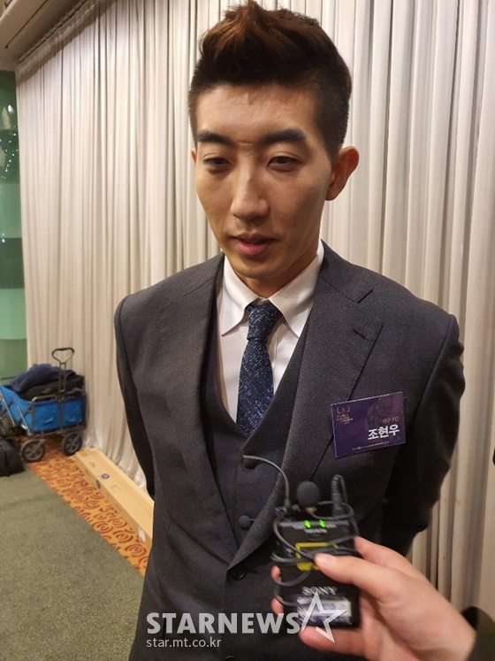 2일 K리그 시상식장에서 만난 조현우. /사진=이원희 기자