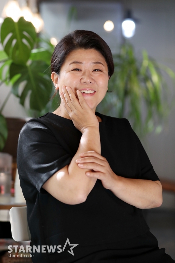 \'동백꽃 필 무렵\'에 출연한 이정은 / 사진=이기범 기자
