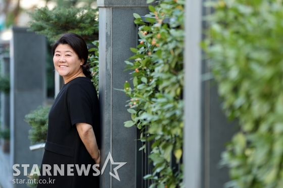 \'동백꽃 필 무렵\'에 출연한 배우 이정은/ 사진=이기범 기자