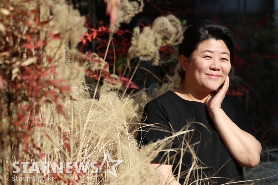 \'동백꽃 필 무렵\'에 출연한 배우 이정은/ 사진=이기범 기자