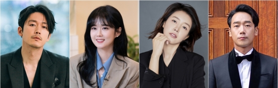 tvN 새 드라마 '패밀리' 장혁(왼쪽부터), 장나라, 채정안, 김남희 /사진=tvN