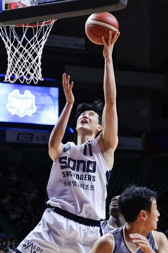 소노 김민욱. /사진=KBL