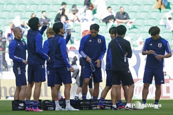 일본 축구대표팀 선수들. /AFPBBNews=뉴스1