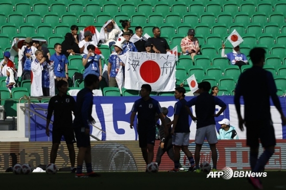 일본 축구대표팀 선수들. /AFPBBNews=뉴스1